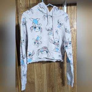Stitch Crop Hoodie